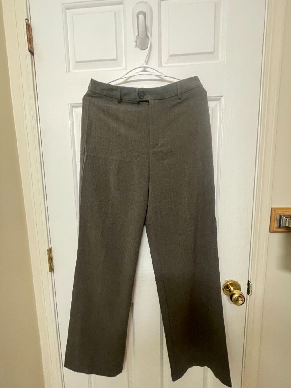 Grey tailored trousers